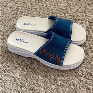keds slides sandals